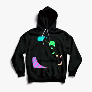 Hoodie confortable avec un dessin de Fripon allongé