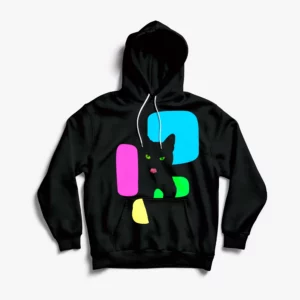Hoodie original avec une photo amusante de Fripon tirant la langue.