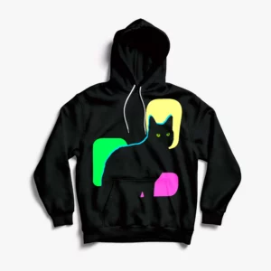 Hoodie confortable avec une photo de Fripon à l'affût