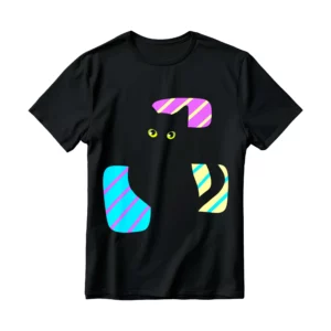 T-shirt en coton bio avec un dessin de Fripon assis