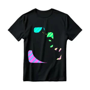 T-shirt en coton bio avec un dessin de Fripon allongé