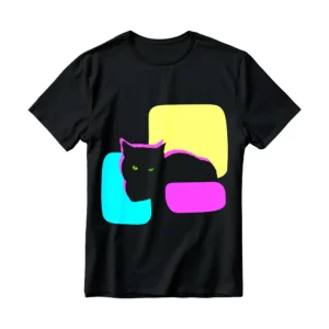 T-shirt en coton bio avec une photo de Fripon au repos